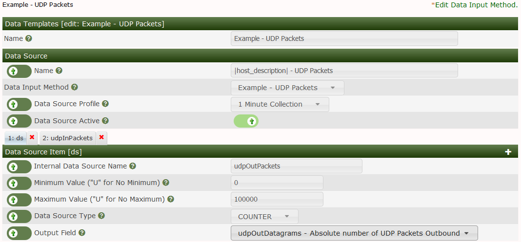 Data Template - Two DS, Step3