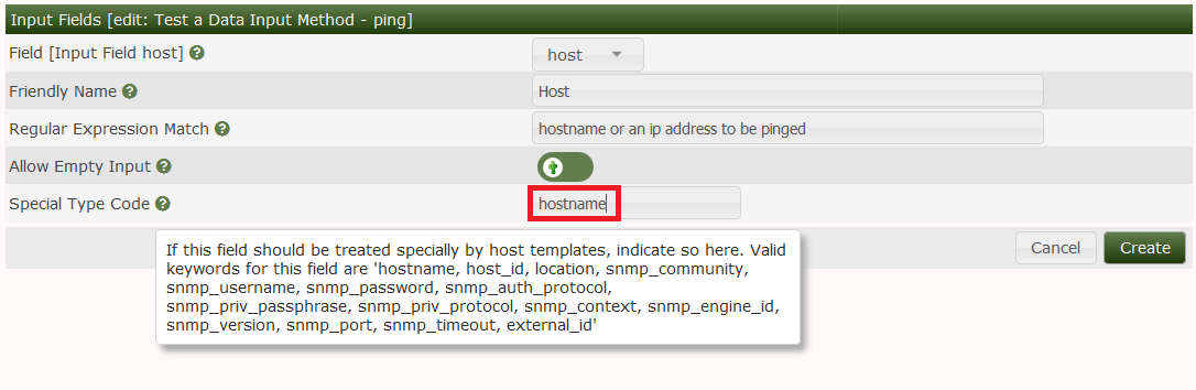 Input Fields