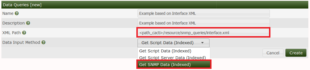 Add new Data Query